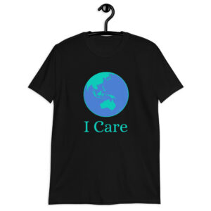 geoff hill designs I care t-shirt