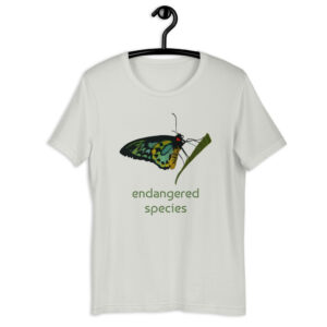 geoff hill designs richmond birdwing butterfly t-shirt